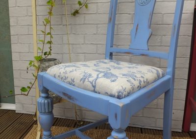 Blue chair