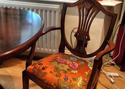 Comissioned chair